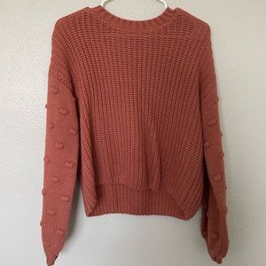 Pink sweater